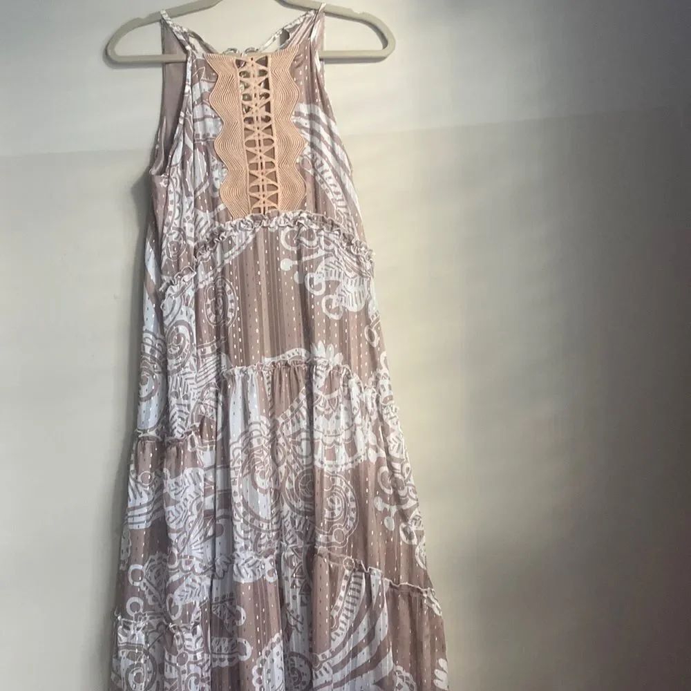 BSB Collection Tiered Maxi Dress 44=8-10